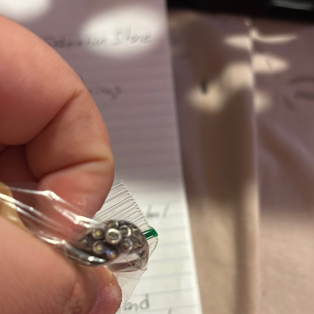 Silver Floral Ring